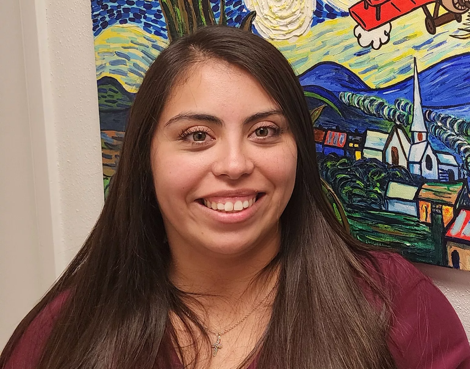 Andrea Chapa smiling