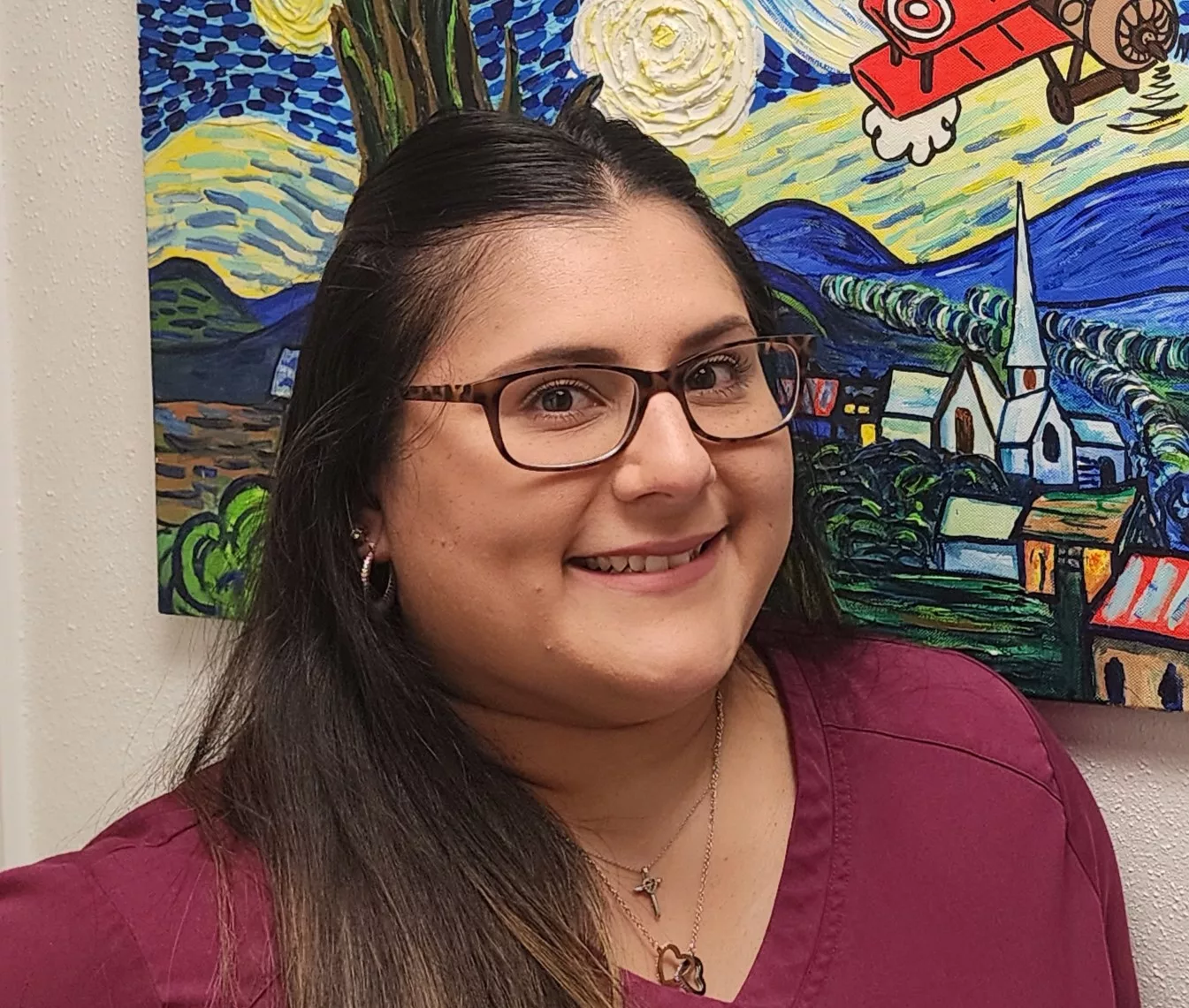 Christine Martinez smiling